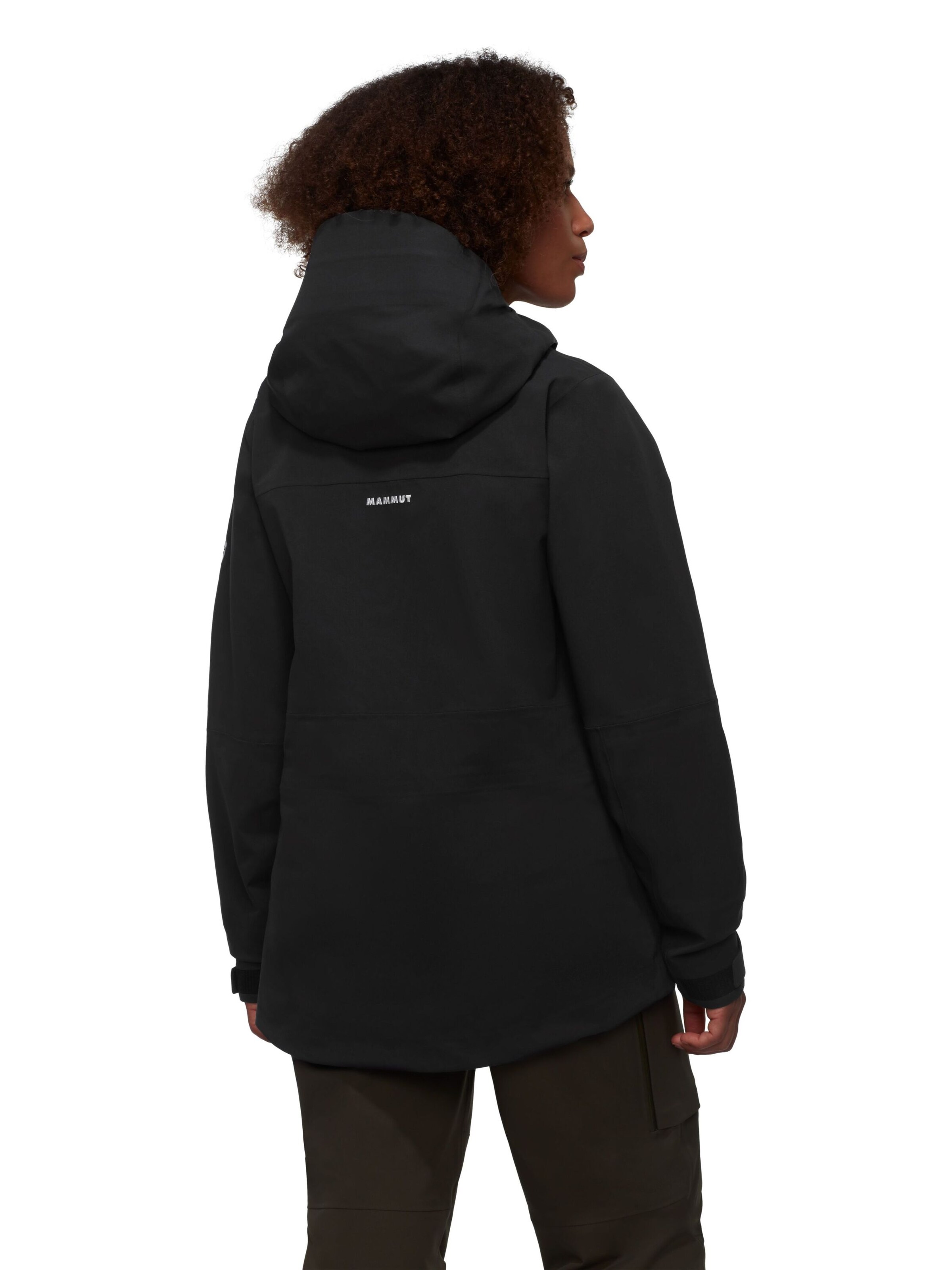 MAMMUT Outdoorjacke 'Stoney' in Schwarz