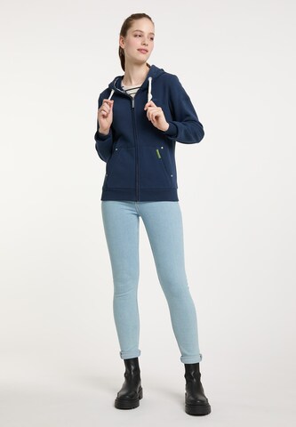 Schmuddelwedda Zip-Up Hoodie in Blue