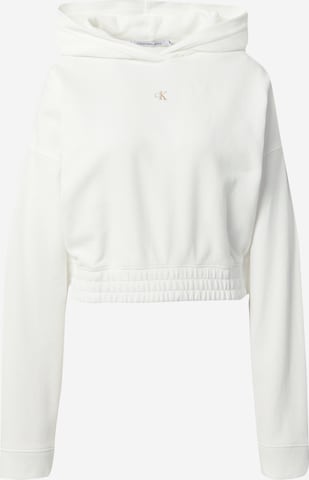 Calvin Klein Jeans Sweatshirt in Beige: front