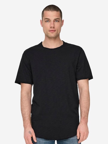 Only & Sons Shirt 'ONSBENNE' in Black