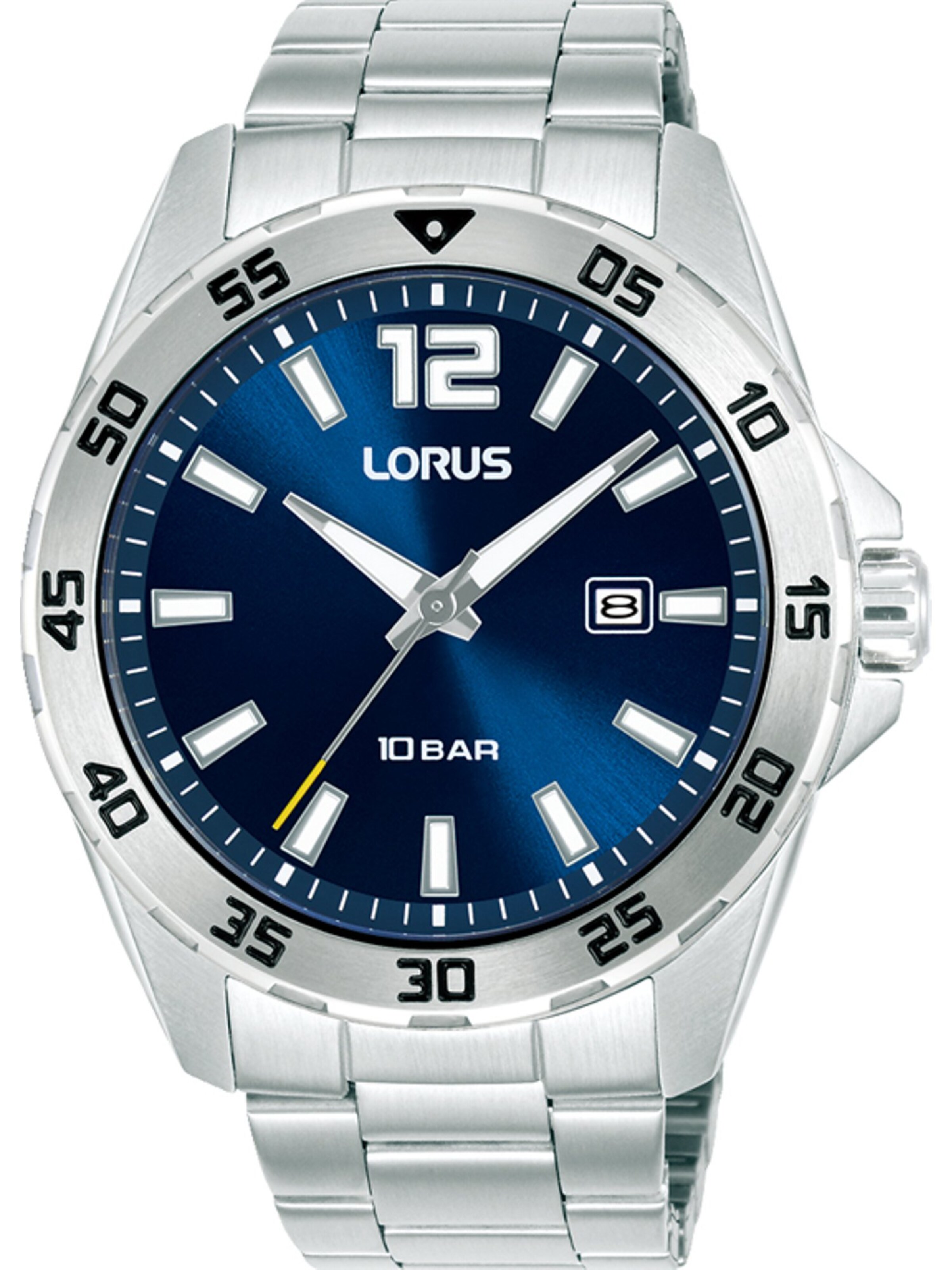LORUS Uhr in Silber: Vorderseite