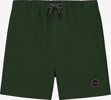 Pantaloncini da bagno 'MIKE' di Shiwi in verde: frontale