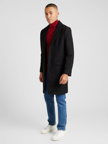 Lindbergh Between-Seasons Coat in Black