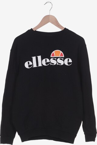 ELLESSE Sweatshirt & Zip-Up Hoodie in S in Black: front