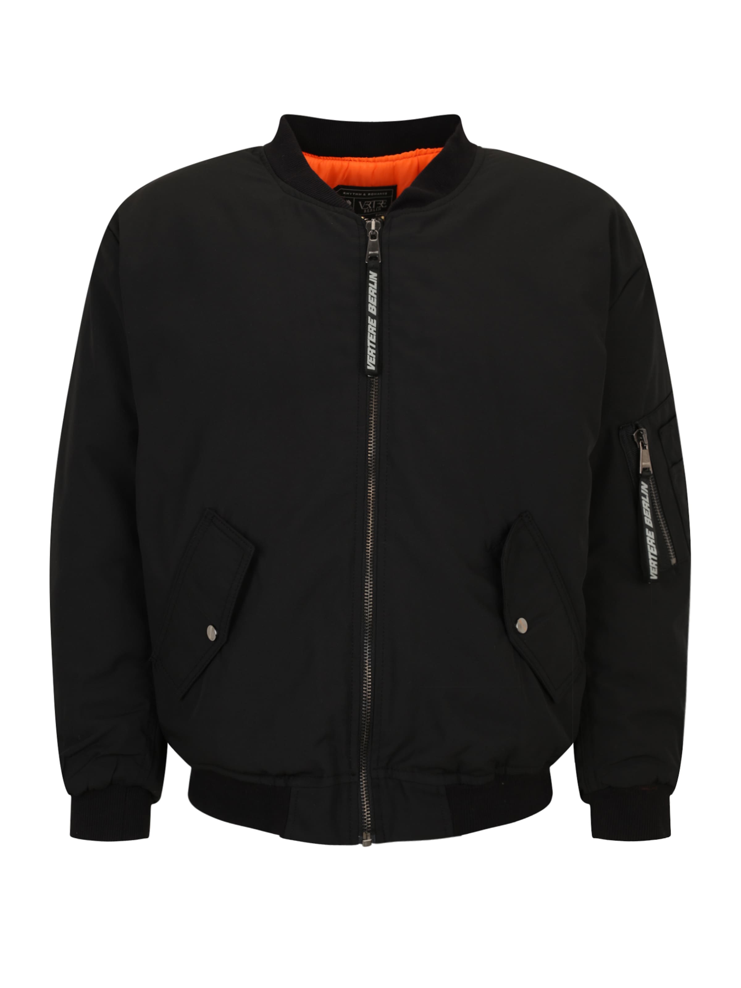 Veste mi-saison Vertere Berlin en noir : devant