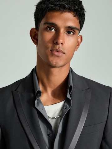 Next Regular Fit Sakko in Grau