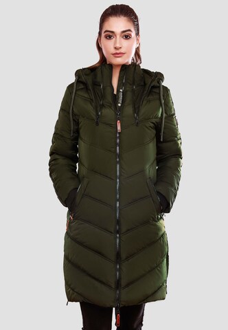 Manteau d’hiver 'Armasa' MARIKOO en vert : devant