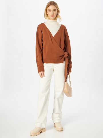 Femme Luxe Sweater 'RENEE' in Brown