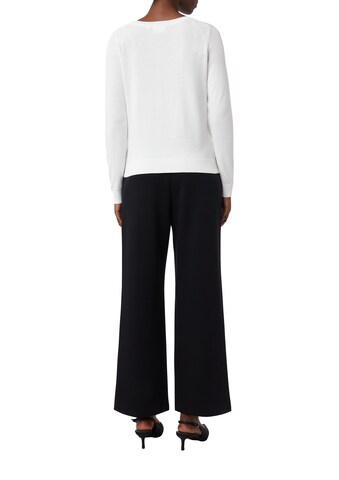 Pull-over COMMA en blanc : derrière