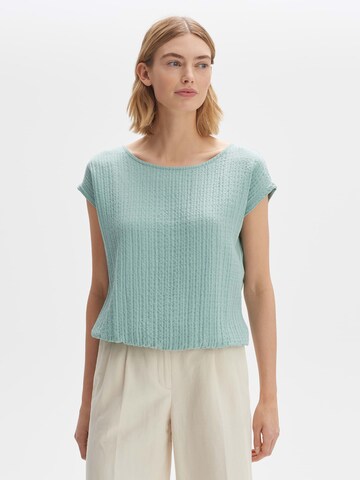 OPUS Bluse 'Svado' in Grün: Vorderseite