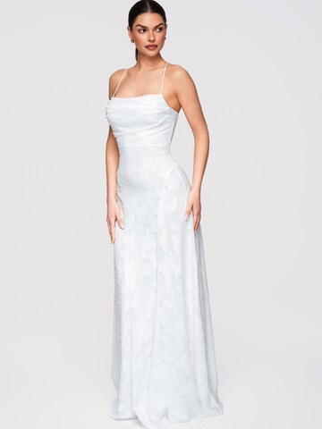 Robe de soirée Ombre en blanc