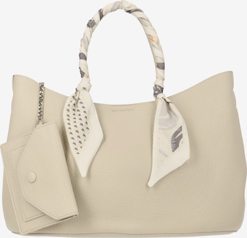 Usha - Bolso de mano en blanco: frente