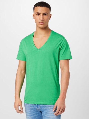 DRYKORN - Regular Fit Camisa 'Quentin' em verde: frente