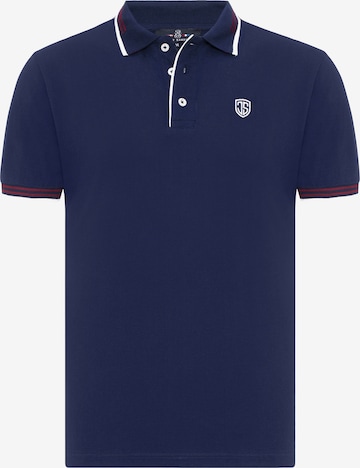 Jimmy Sanders Poloshirt in Blau: Vorderseite