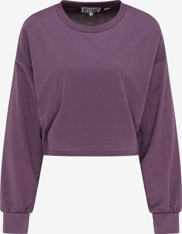 myMo ATHLSR Sportief sweatshirt in Lila: voorkant