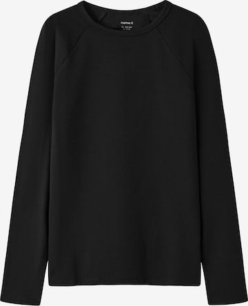 NAME IT - Camiseta en negro: frente
