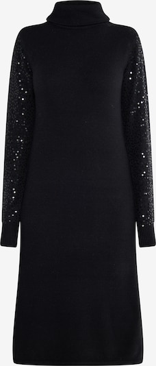 usha BLACK LABEL Πλεκτό φόρεμα σε μαύρο, Άποψη προϊόντος