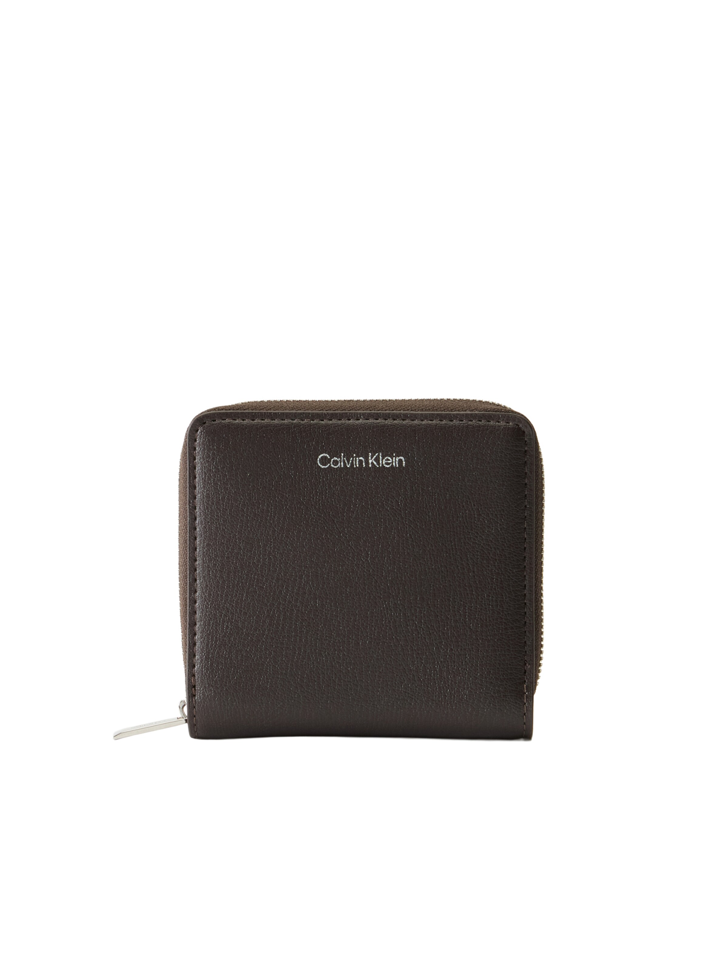 Calvin Klein Wallet in Brown: front