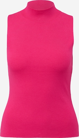 s.Oliver BLACK LABEL - Top de malha em rosa: frente