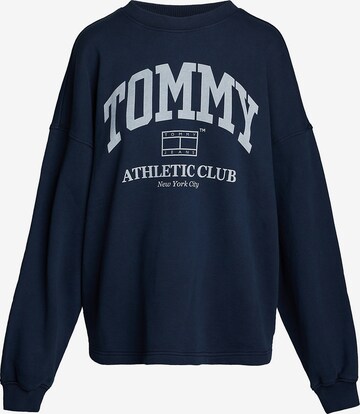 Tommy Jeans Sweatshirt 'Varsity' in Blauw: voorkant