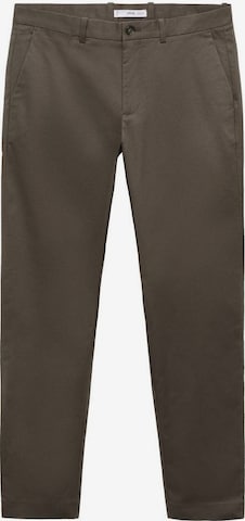 MANGO MAN Chinohose 'Dublino' in Braun: Vorderseite
