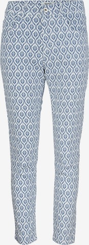 Angels Slimfit Broek in Blauw: voorkant