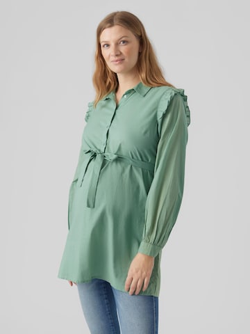 MAMALICIOUS Tunic in Green: front