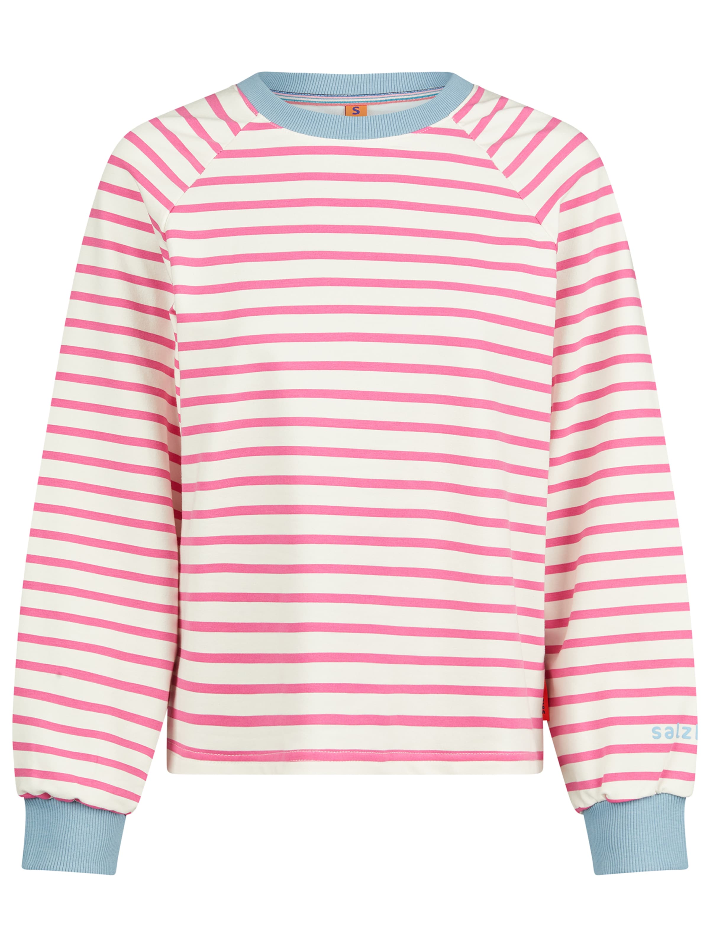 salzhaut Sweatshirt 'Unsebulk' in Weiß: Vorderseite