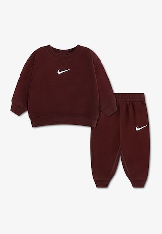 Nike Sportswear Joggingpak 'ESSENTIAL' in Beige: voorkant