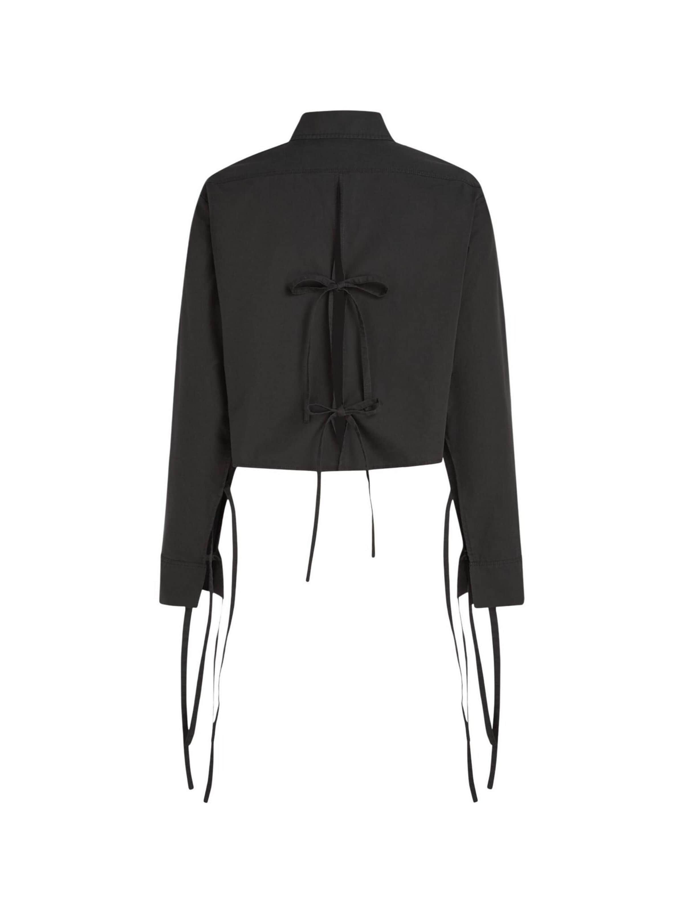 KARL LAGERFELD JEANS Blouse 'KLJ  B1W11027' in Zwart