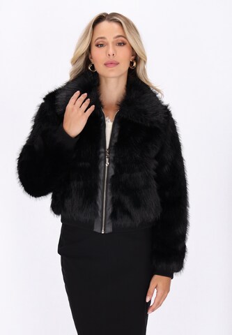 faina - Chaqueta de entretiempo en negro: frente