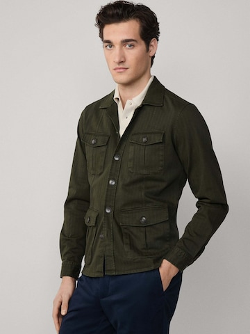 Veste mi-saison Hackett London en vert