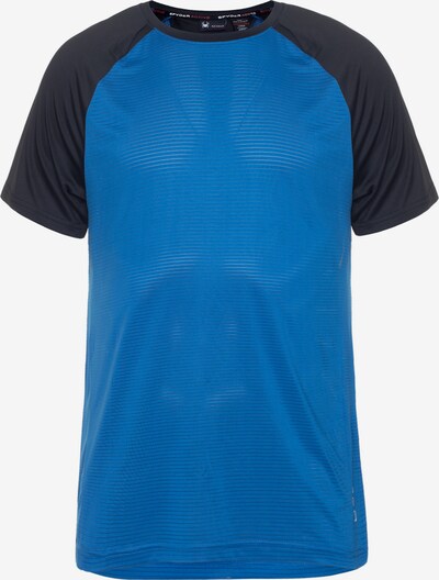 Spyder Sporta krekls, krāsa - zils / melns, Preces skats