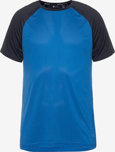 Spyder Tehnička sportska majica u plava / crna, Pregled proizvoda
