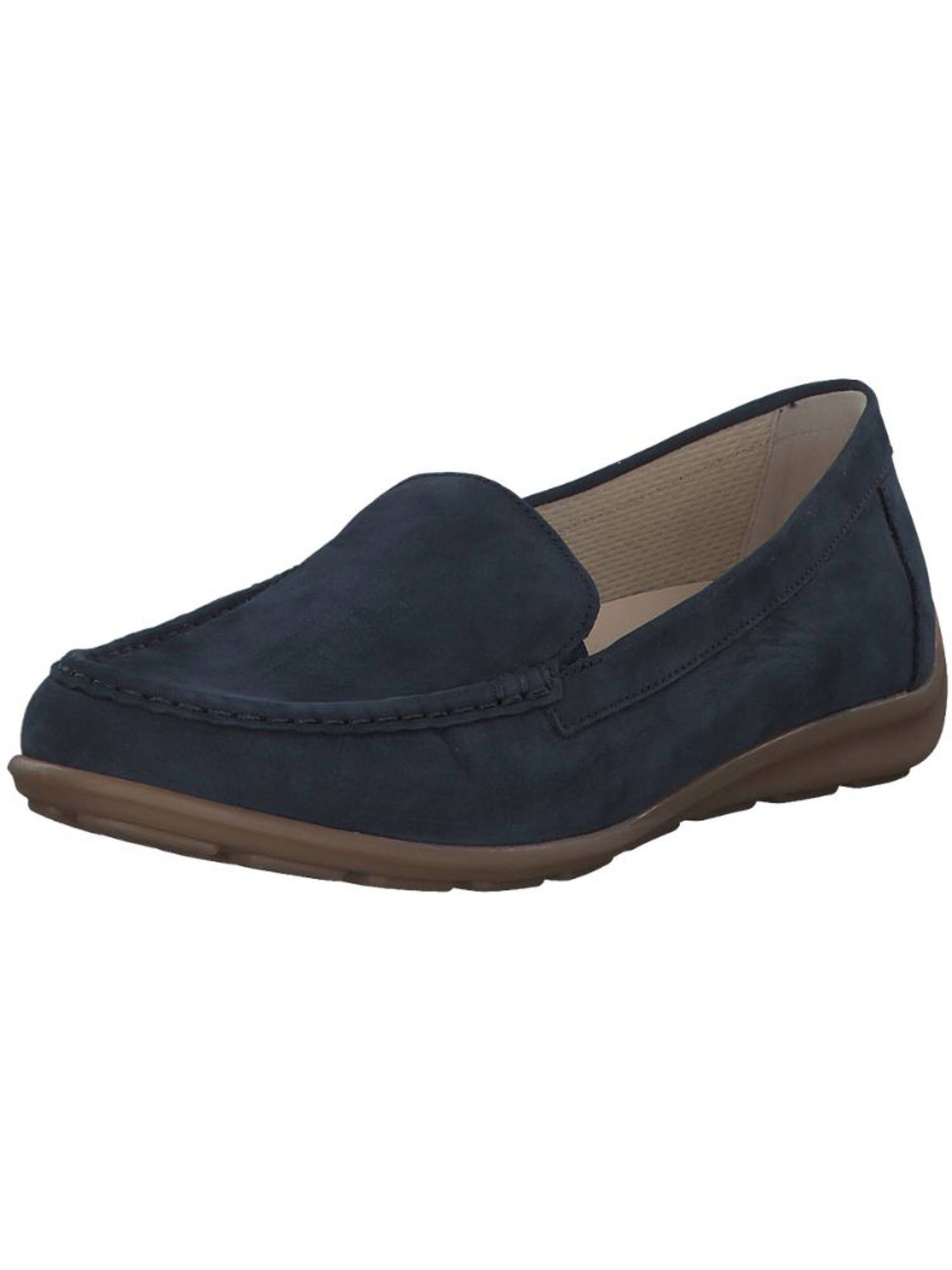 GABOR Mokassin in Blau: Vorderseite