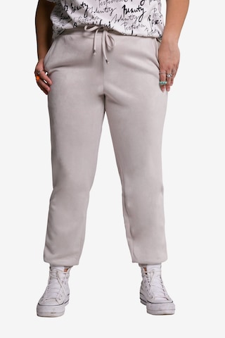 Effilé Pantalon Studio Untold en gris : devant