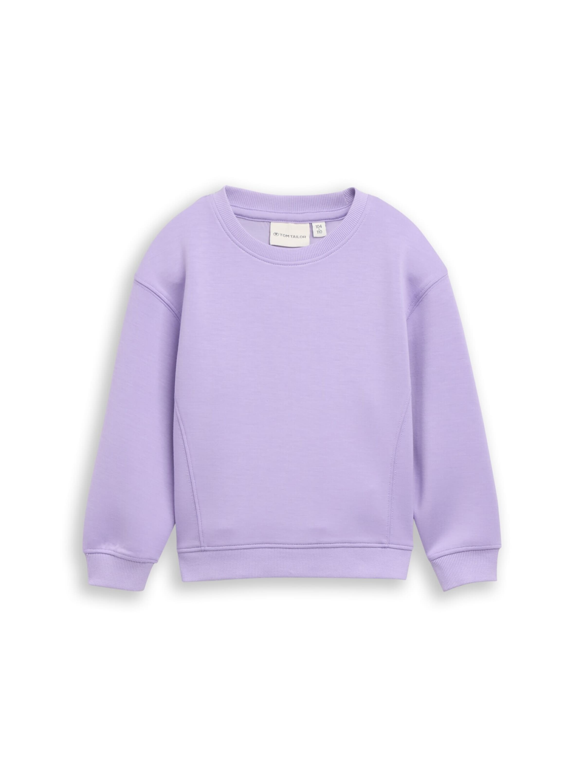 TOM TAILOR Sweatshirt in Lila: voorkant