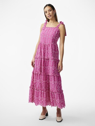 YAS Kleid 'MALURA' in Pink: Vorderseite