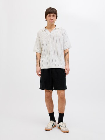 Wide leg Pantaloni di JACK & JONES in nero