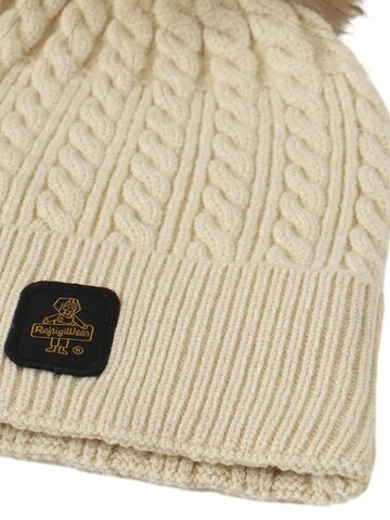 Refrigiwear Beanie 'Pompom junior' in Beige