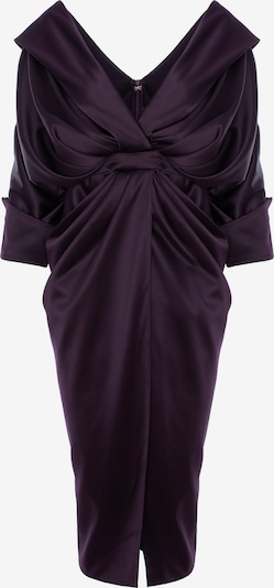 acob a porter Abendkleid in 44 in aubergine, Produktansicht