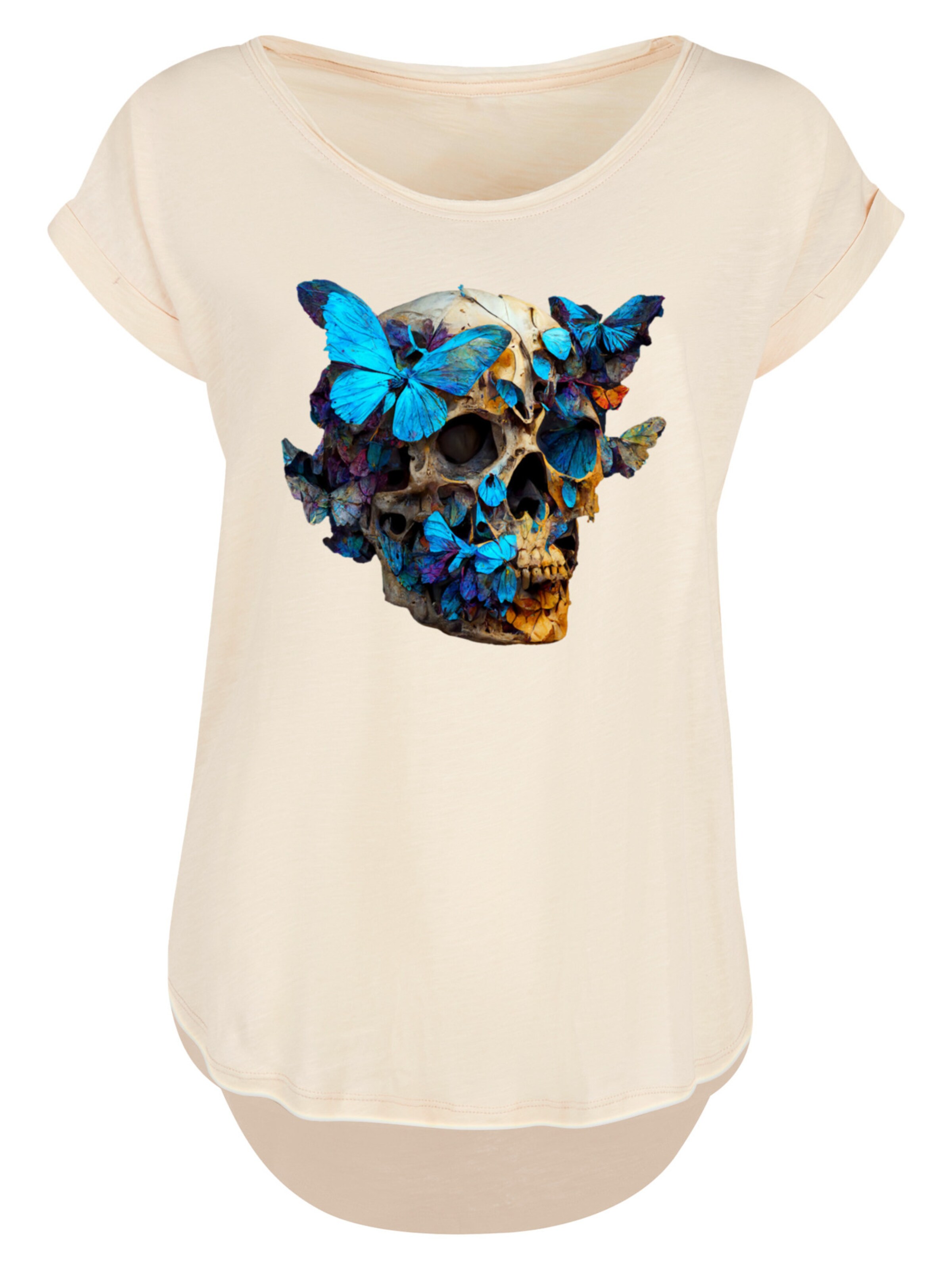 F4NT4STIC Shirt in Beige: voorkant