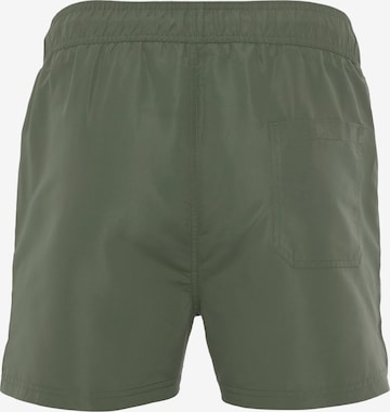 LONSDALE Regular Pants in Green