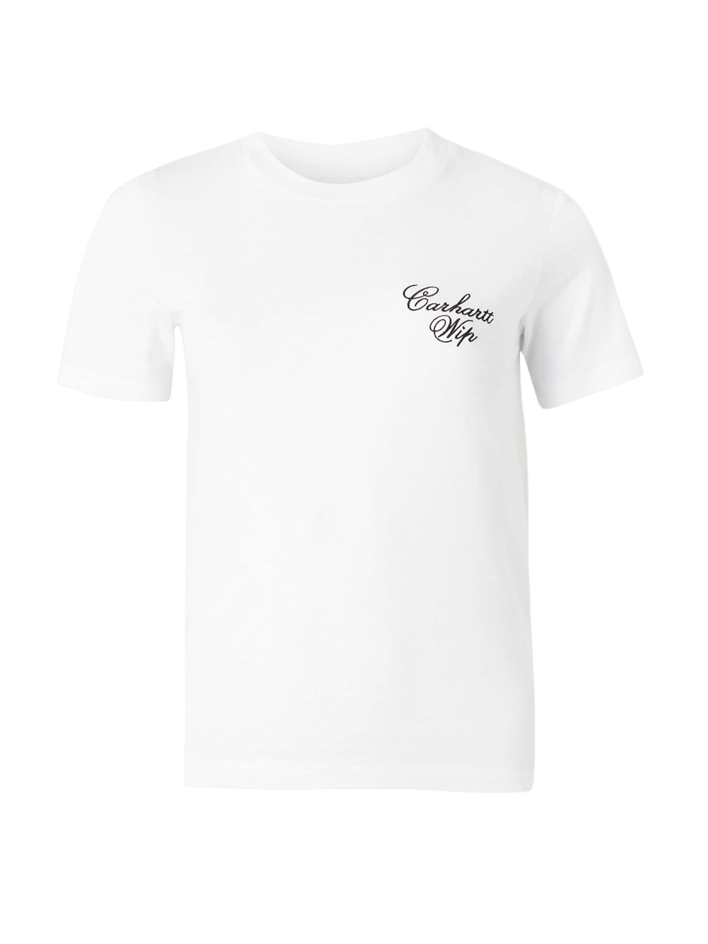 Tricou 'Gracious' de la Carhartt WIP pe alb: față