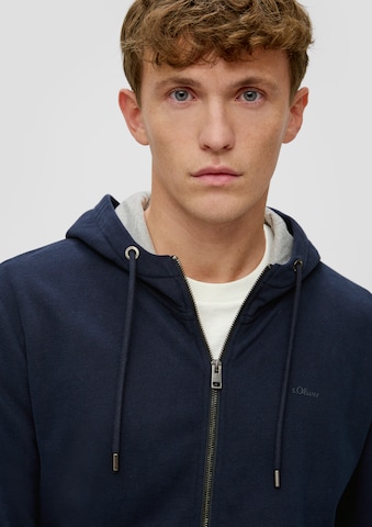 s.Oliver Sweatshirt in Blau