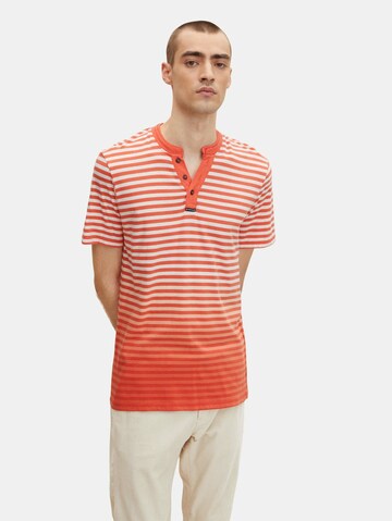 TOM TAILOR Shirt in Oranje: voorkant