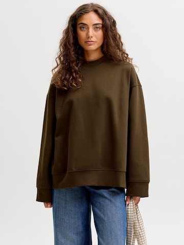 Sweat-shirt 'JXSOPHIA' JJXX en marron : devant
