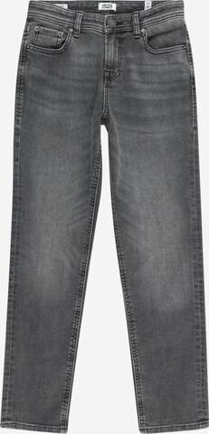 Jack & Jones Junior - Regular Calças de ganga 'CLARK' em cinzento: frente