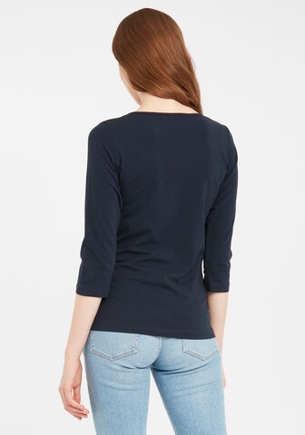 Fransa Longsleeve 'Zaganic 1' in Blau