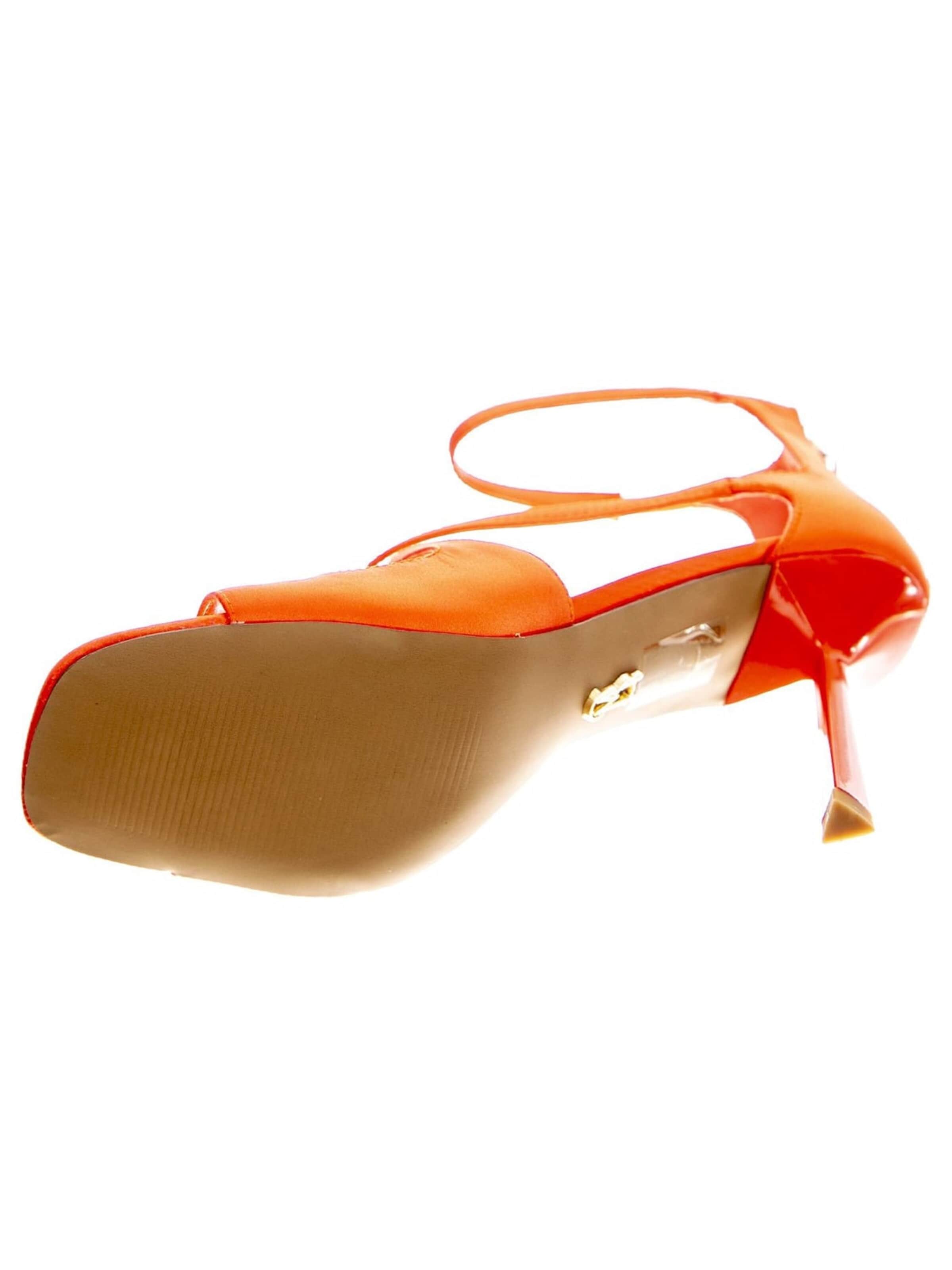 Sandales 'Reclaimed Orange Satin' STEVE MADDEN en orange